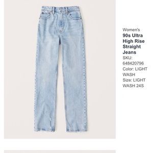 Abercrombie jeans